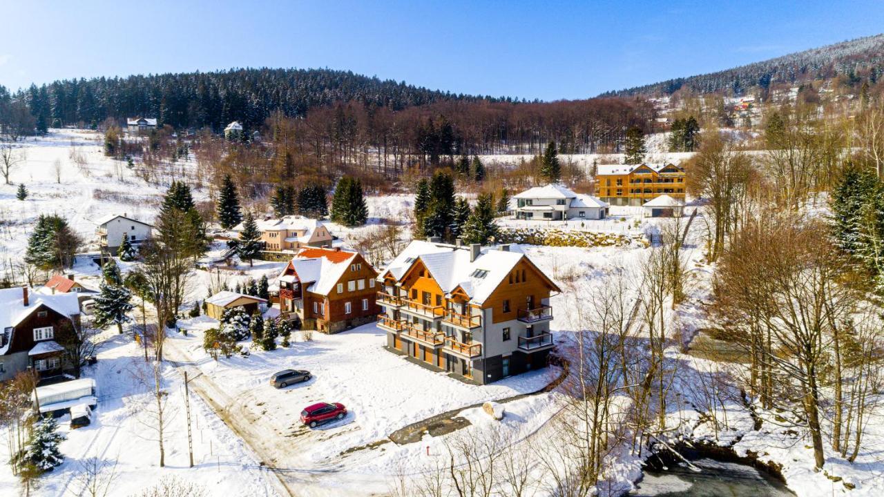Apartamenty Good Time - Przy Dolinie Szczescia Sklářská Poruba Exteriér fotografie