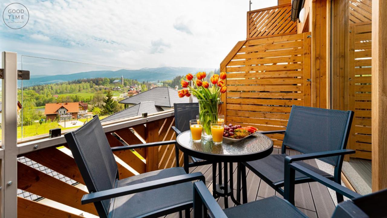 Apartamenty Good Time - Przy Dolinie Szczescia Sklářská Poruba Exteriér fotografie